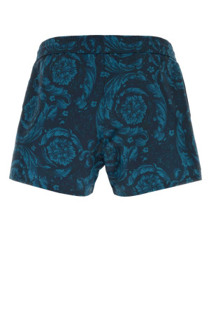 Printed polyester swimming shorts VERSACE (ABU050201A11356)