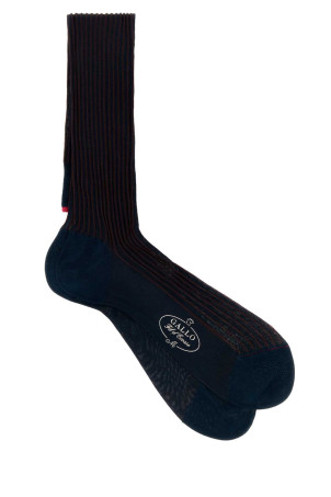 Two-tone cotton socks GALLO (AP106215)