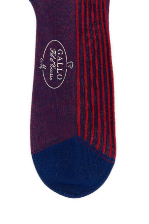 Two-tone cotton socks GALLO (AP106215)