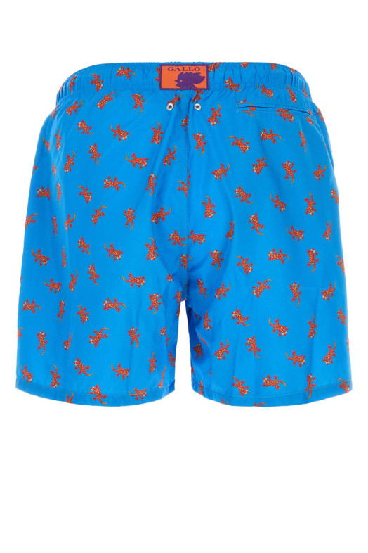 Printed polyester swimming shorts GALLO (AP516784)