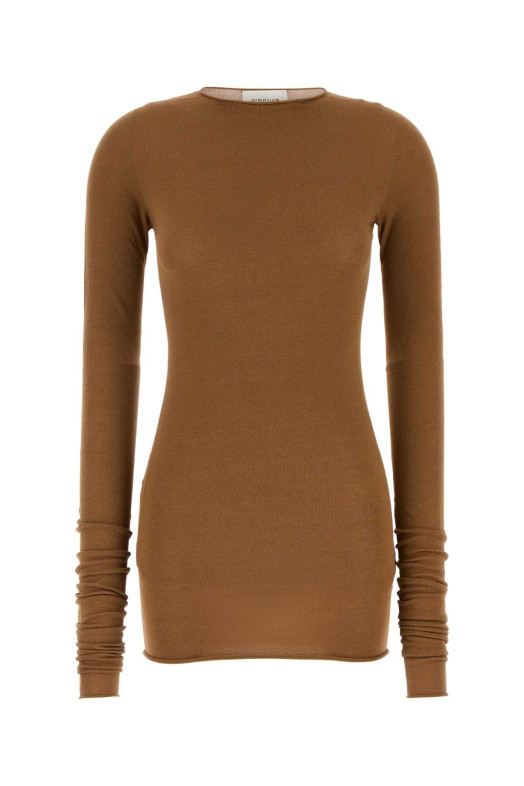 Caramel viscose blend Sita top Black ARMARIUM (ARMTMKT05V010)