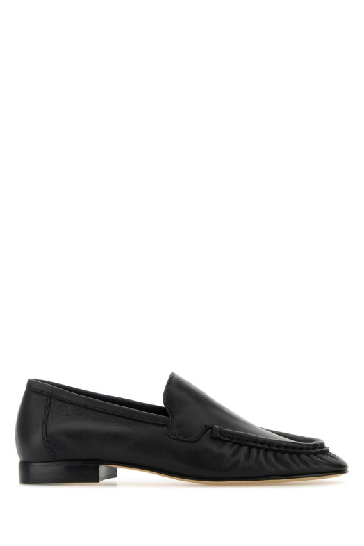 Black nappa leather Milan loafers ARMARIUM (ARMTMSC11NA04)