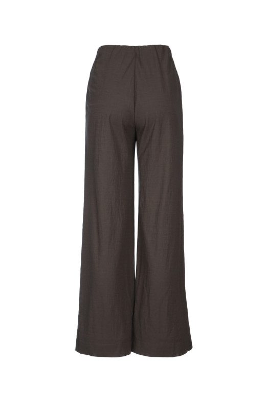 WOMEN FLARED TROUSERS RAYON HARRIS WHARF LONDON (AV8030PYF)