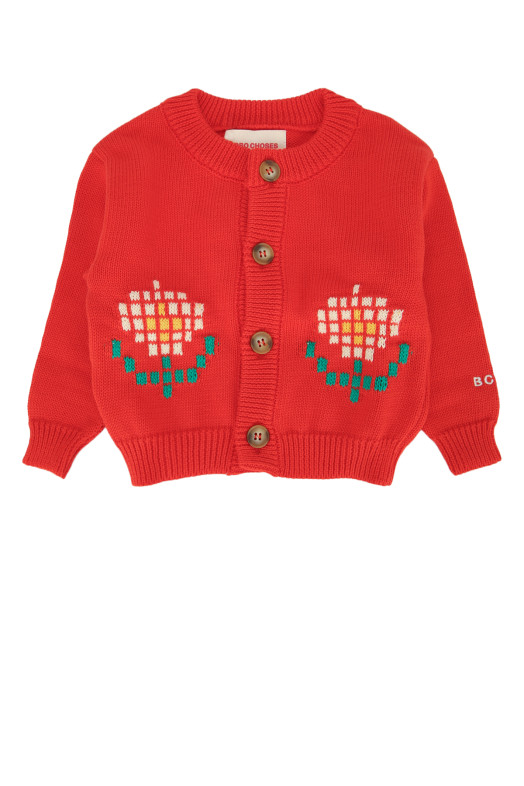 PIXEL DAISY CARDIGAN BOBO CHOSES (B126AB097)