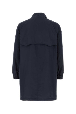 Blue polyester Pierangelo overcoat Multicolor PALTO' (B62PUPIEASIM)