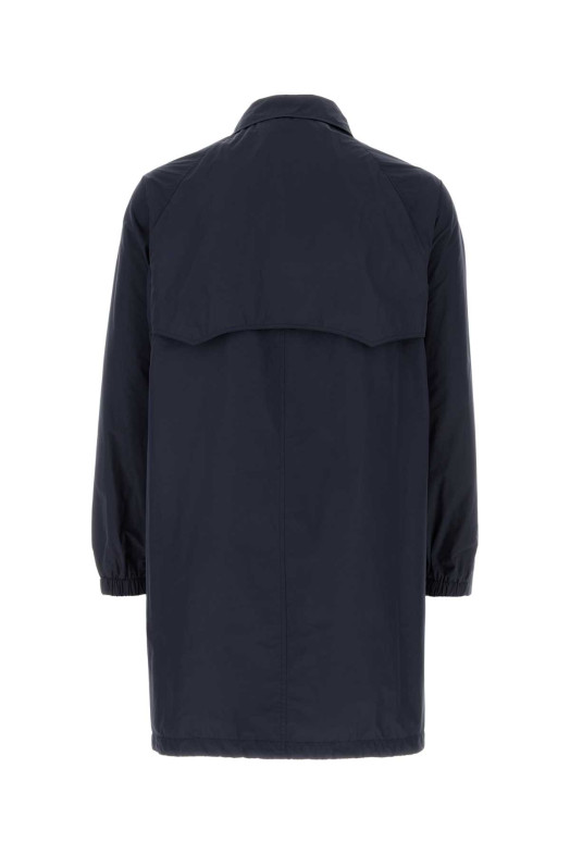 Blue polyester Pierangelo overcoat Multicolor PALTO' (B62PUPIEASIM)