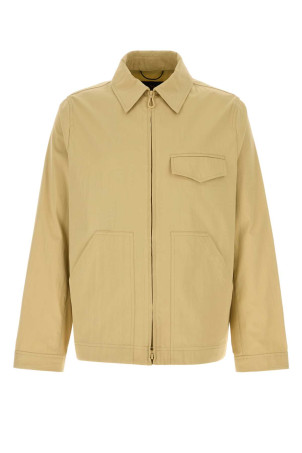 Beige cotton blend Dante jacket PALTO' (B62PXDANTHER)