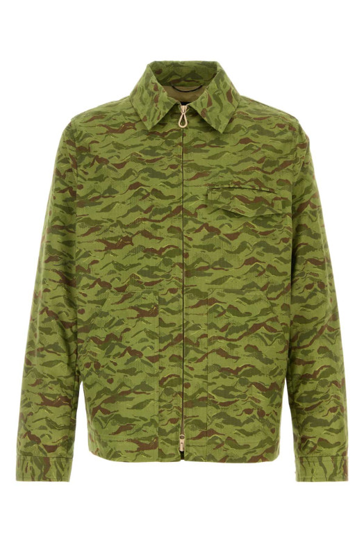Printed cotton blend Dante jacket PALTO' (B62PXDANTHMC)