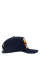Бейсболка из темно-синего габардина D2 от DSQUARED (BCM023705C00001) DSQUARED2