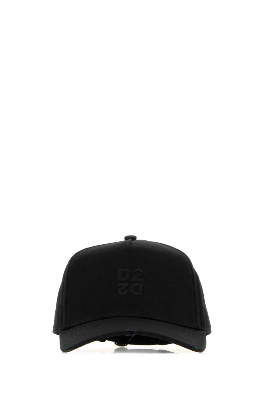 Черная хлопковая бейсболка DSQUARED (BCM096405C00001) DSQUARED2