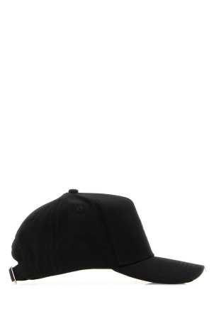 Black cotton baseball cap DSQUARED (BCM096405C00001)