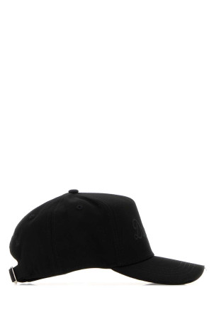 Black cotton baseball cap DSQUARED (BCM097605C00001)