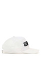 White gabardine baseball cap DSQUARED (BCM099605C00001)