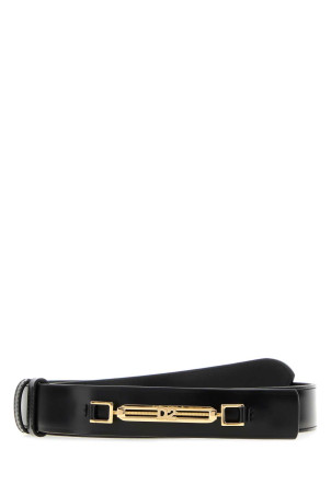Black leather belt DSQUARED (BEW048001500001)