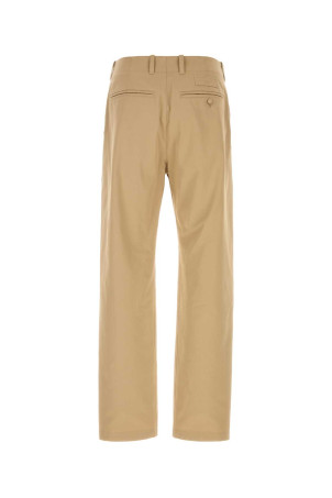 Beige cotton pant Blue GIVENCHY (BM51NV15XZ)