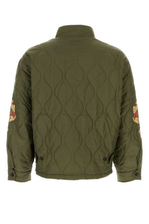 Army green nylon jacket Purple BARACUTA ENGLAND (BRCPS1092)