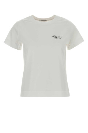 White cotton t-shirt White GIVENCHY (BW70FJP7A7)
