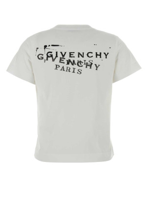 White cotton t-shirt White GIVENCHY (BW70FJP7A7)