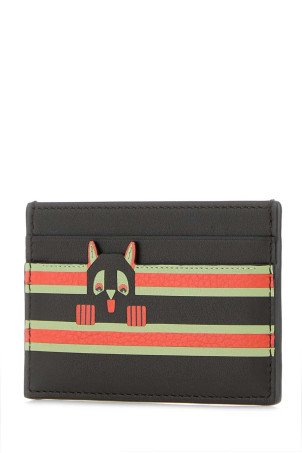 Dark brown leather card holder LOEWE (C643322X53)