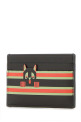 Темно-коричневый кожаный держатель для карт LOEWE (C643322X53)