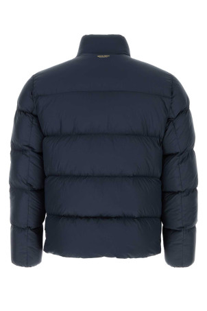 Темно-синя поліестерова пухова куртка WOOLRICH (CFWOOU2086MRUT2635)