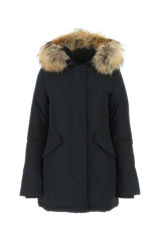 Темно-синяя парка Arctic из смешанной хлопчатобумажной ткани WOOLRICH (CFWWOU0538FRUT0001)