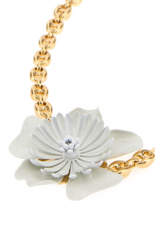 Gold metal ChloÃ© Bloom choker Fuchsia CHLOE (CH26UJN06VAB)