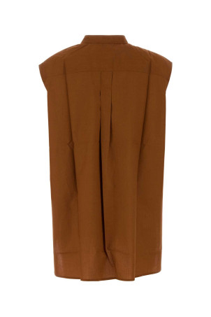 Brick cotton Colette shirt SOEUR (CHE1628)