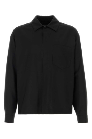Black twill shirt HERNO LAMINAR (CM00008UL12847)