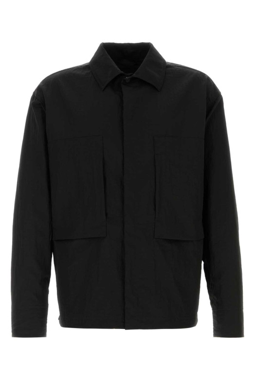 Black nylon windbreaker HERNO LAMINAR (CM00009UL12827)