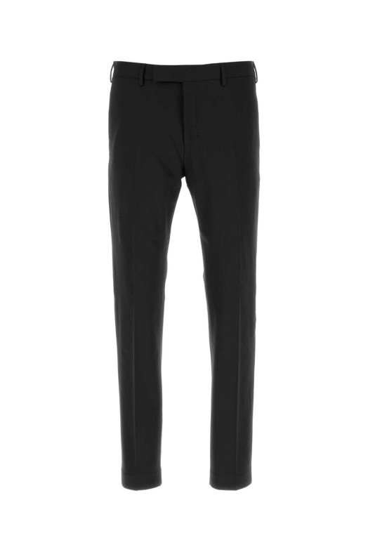 Black stretch wool pant PT TORINO (COAFX0Z00FWDMA37)