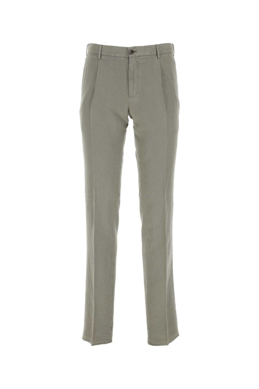Grey lyocell blend pant PT TORINO (COVTJGZA0CL1PU31)