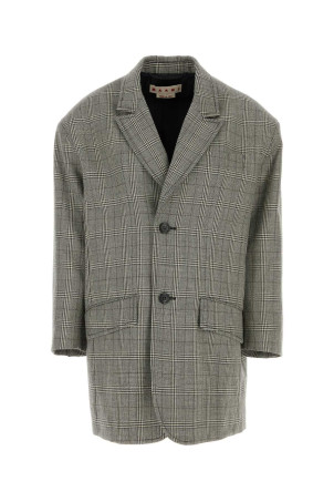 Embroidered wool oversize blazer MARNI (CPMA0292U0UTWA59)