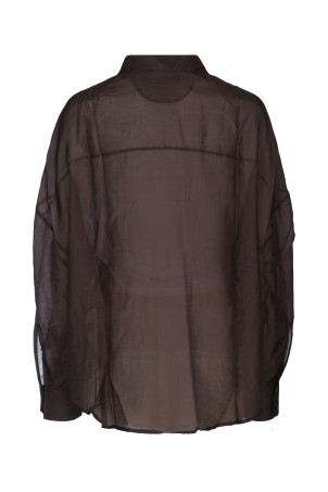 SALPICON LONG SLEEVE SILK SHIRT DONDE ESTEBAN (D2SH02B)