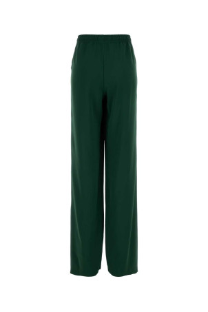 Темно-зеленые брюки из полиэстера ERMANNO SCERVINO (D472P310OWQ)