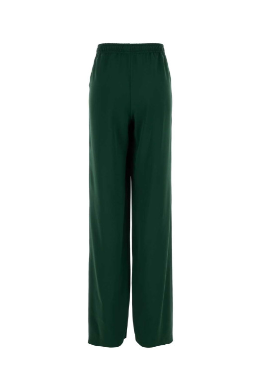 Темно-зеленые брюки из полиэстера ERMANNO SCERVINO (D472P310OWQ)