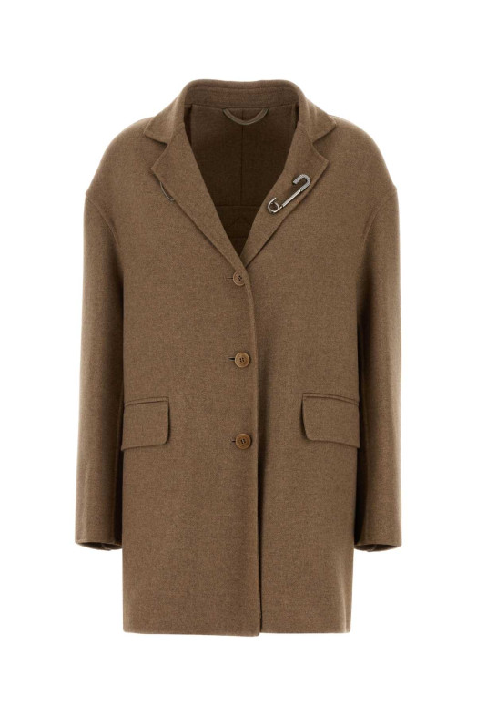 Блейзер из смеси верблюжьей шерсти ERMANNO SCERVINO (D476D302VCCBTQZ)