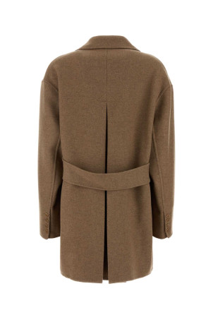 Camel wool blend blazer ERMANNO SCERVINO (D476D302VCCBTQZ)