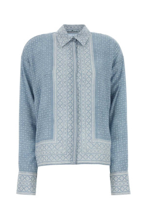 Printed silk shirt ERMANNO SCERVINO (D482K751XZF)
