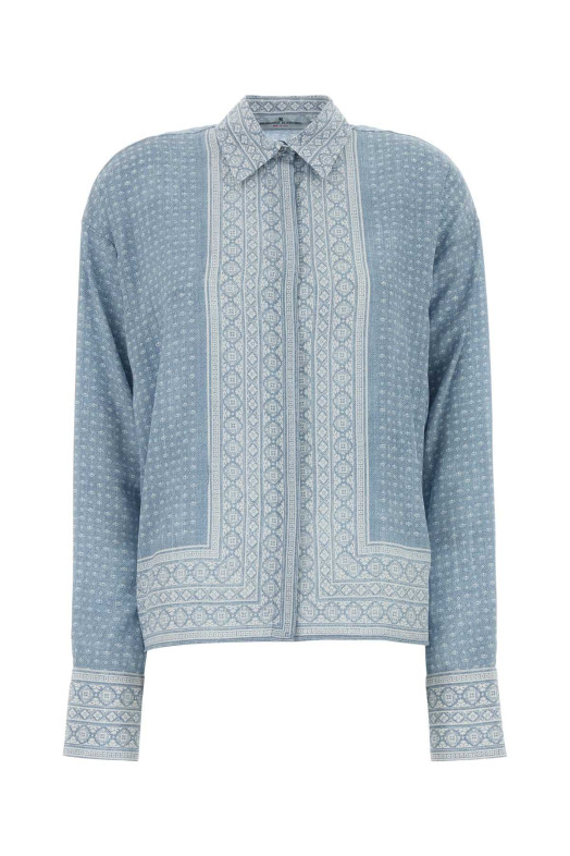 Printed silk shirt ERMANNO SCERVINO (D482K751XZF)
