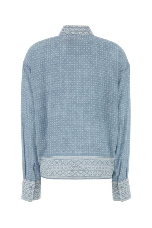 Printed silk shirt ERMANNO SCERVINO (D482K751XZF)