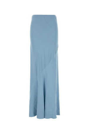 Light-blue twill skirt ERMANNO SCERVINO (D482O354HKI)