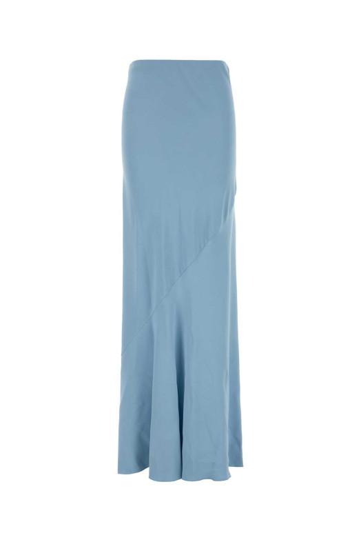 Light-blue twill skirt ERMANNO SCERVINO (D482O354HKI)