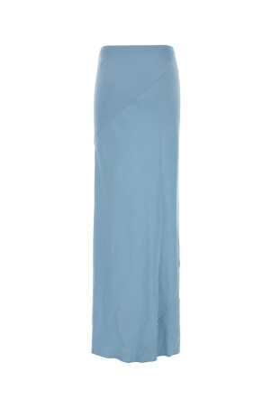 Light-blue twill skirt ERMANNO SCERVINO (D482O354HKI)