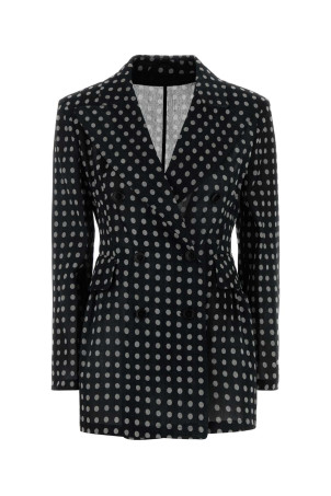 Блейзер з органзи з принтом ERMANNO SCERVINO (D486I723XPN)