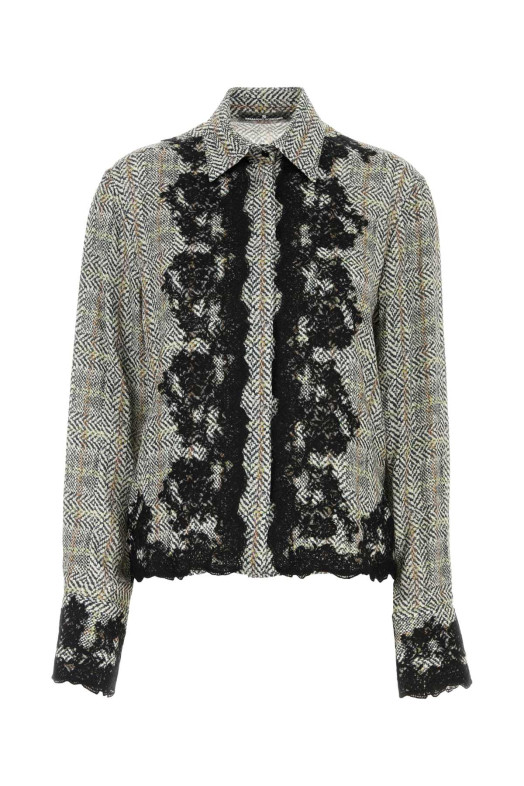 Printed viscose shirt ERMANNO SCERVINO (D492K362APWEK)