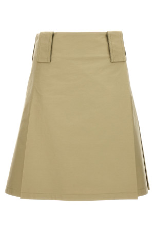 Pleated skirt Beige Pleated skirt Beige