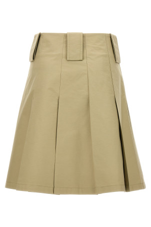 Pleated skirt Beige Pleated skirt Beige