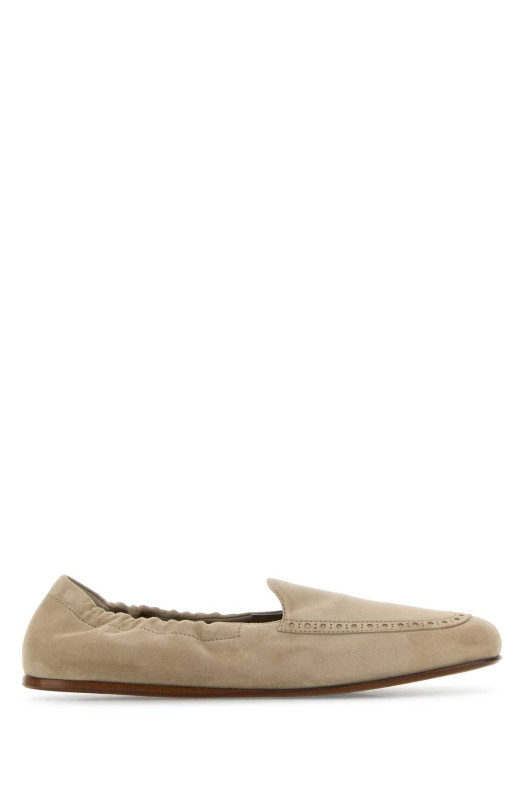 Beige suede Rika loafers CHURCH'S (DD01109HV)
