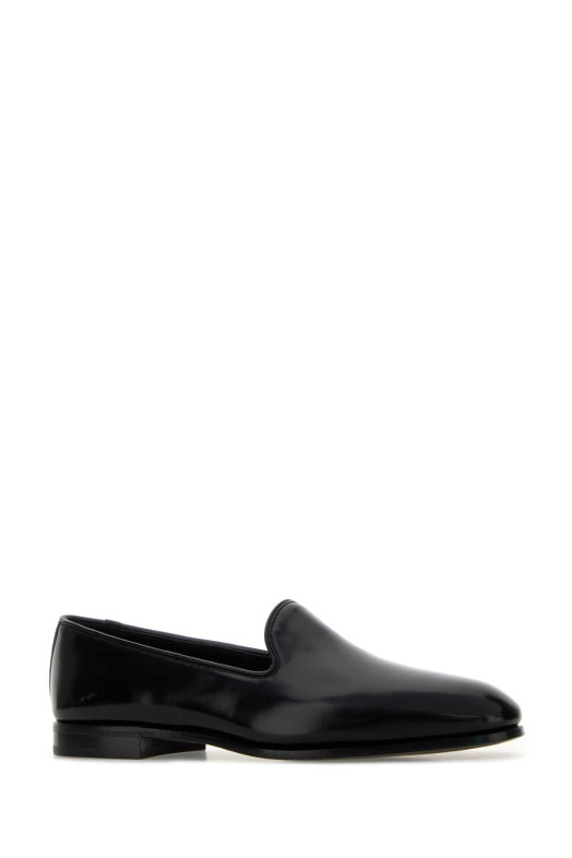 Black leather Reign ballerinas Black CHURCH'S (DD01129EM)